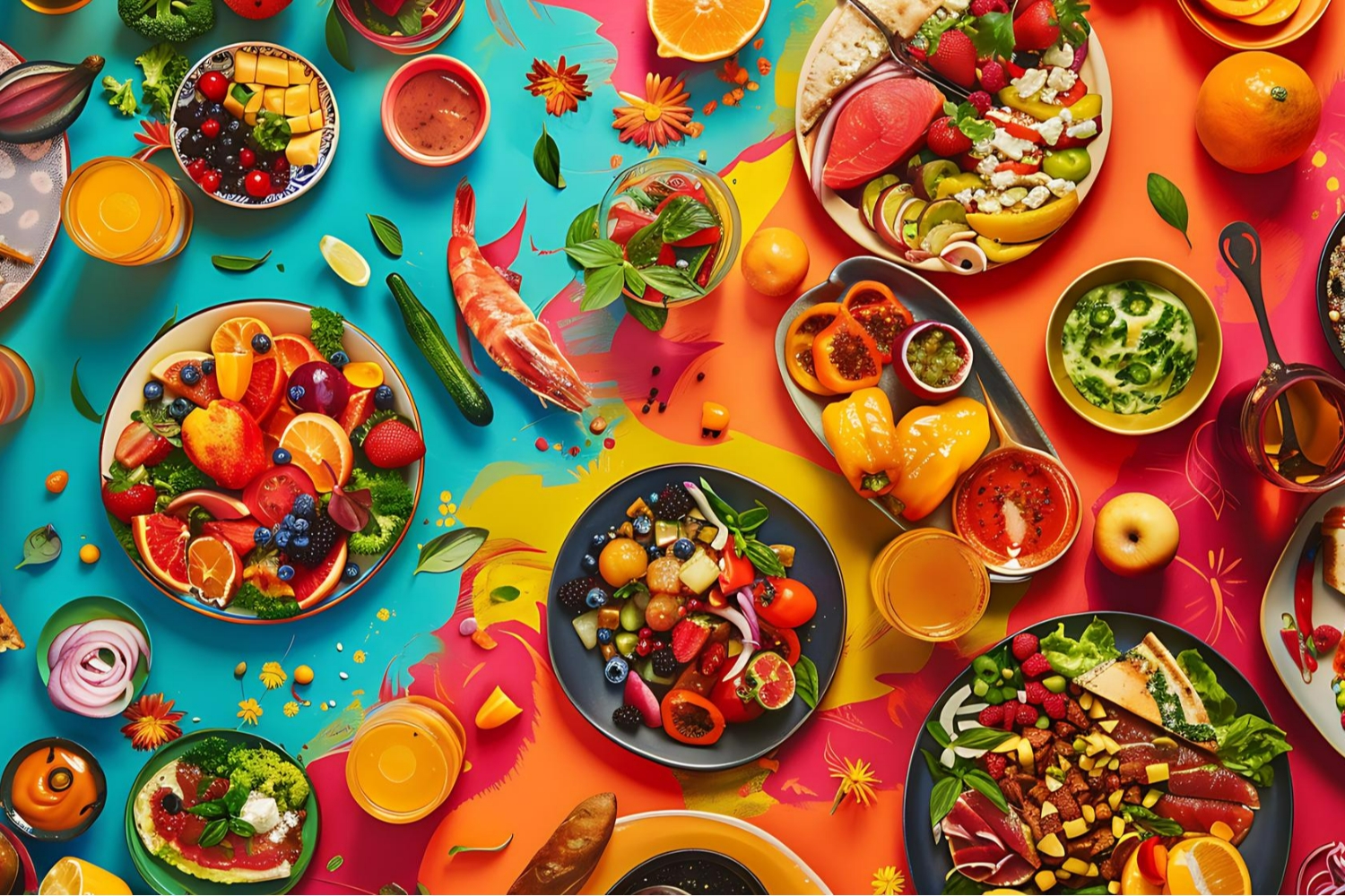 Manger en couleurs - Choix alimentaires plus intelligents
